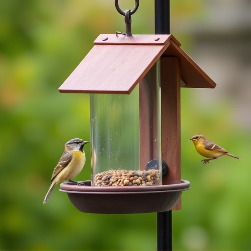 bird feeder station