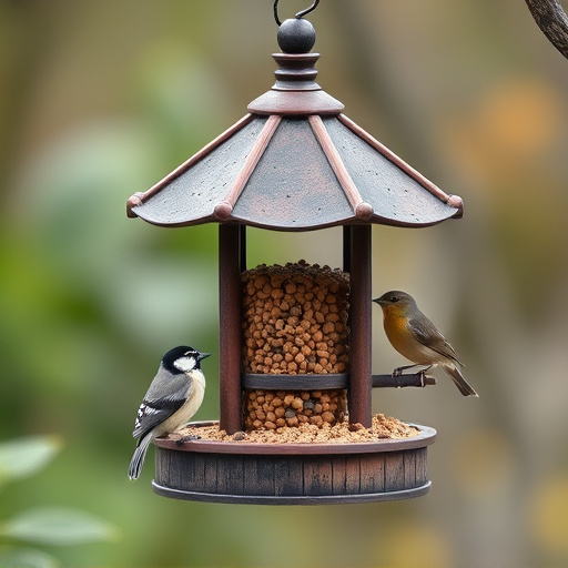 bird feeder station