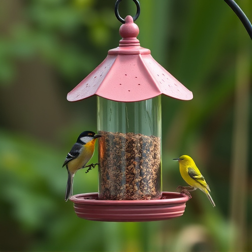 bird feeder station
