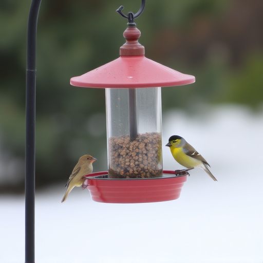 bird feeder station