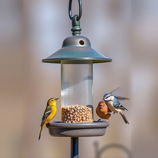 bird feeder station