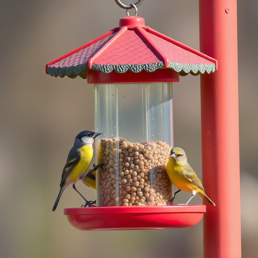 bird feeder station