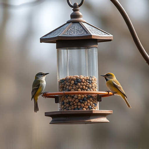 bird feeder station