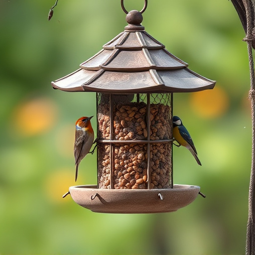 bird feeder station