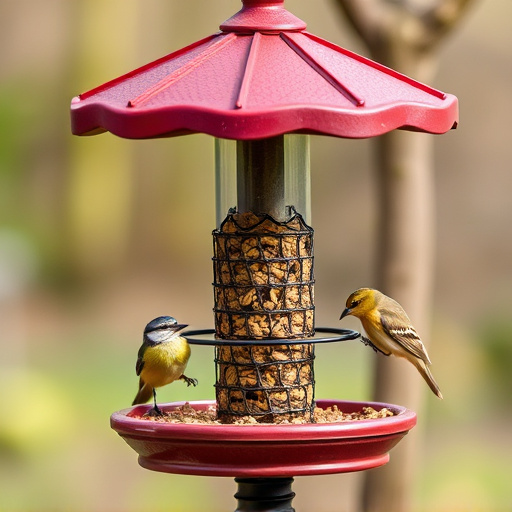 bird feeder station