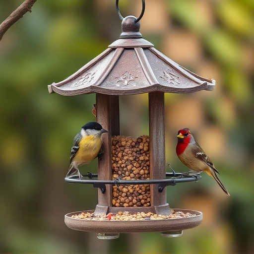bird feeder station