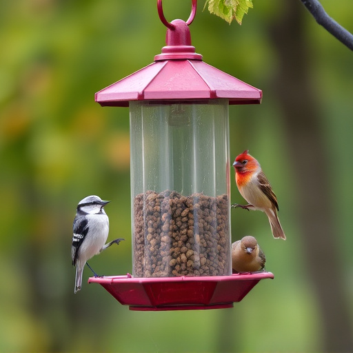 bird feeder station