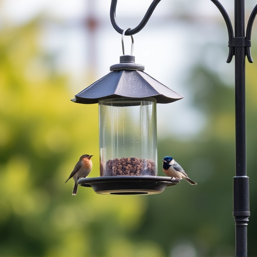 bird feeder station