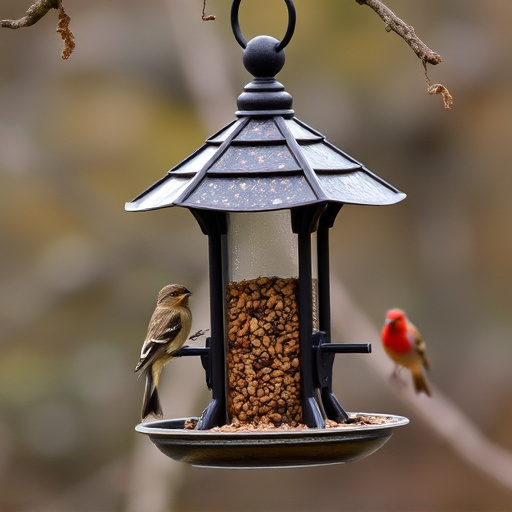 bird feeder station