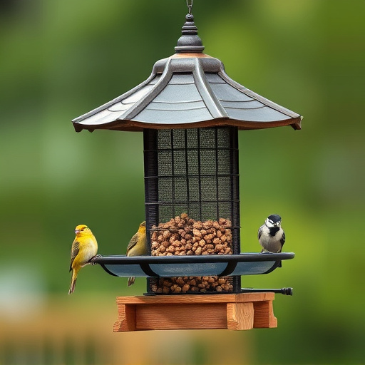 bird feeder station