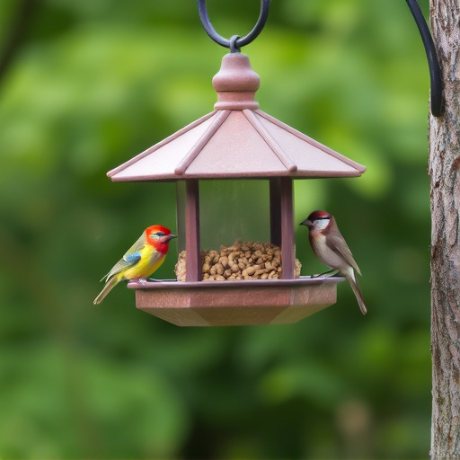 bird feeder station