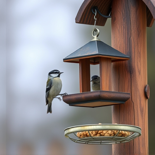 bird feeder station