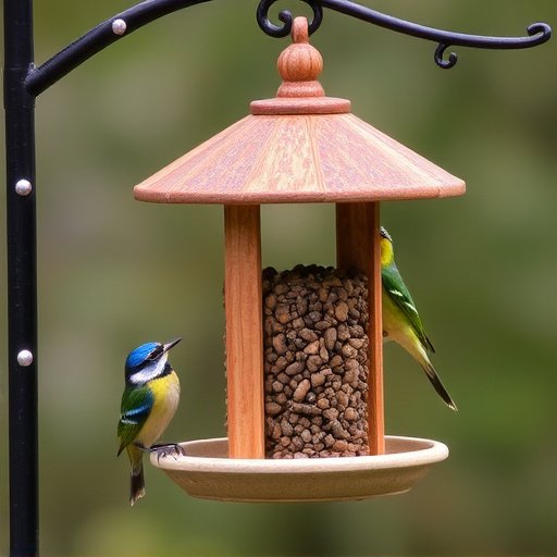 bird feeder station