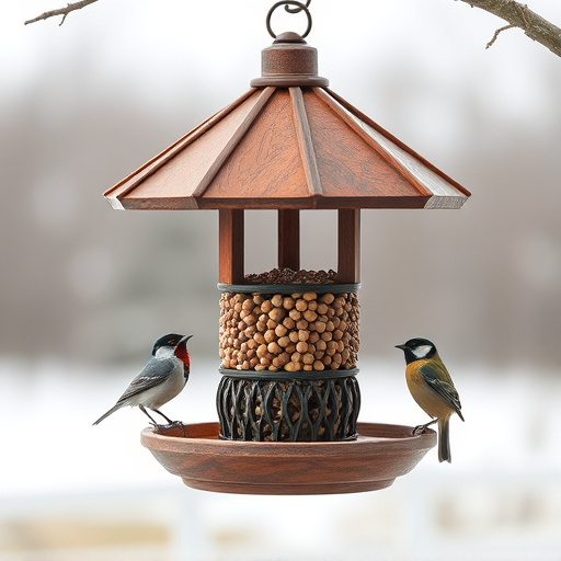 bird feeder station