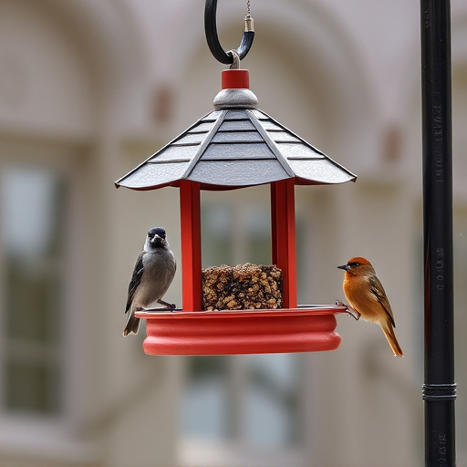 bird feeder station
