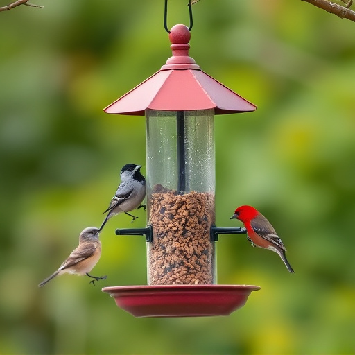 bird feeder station