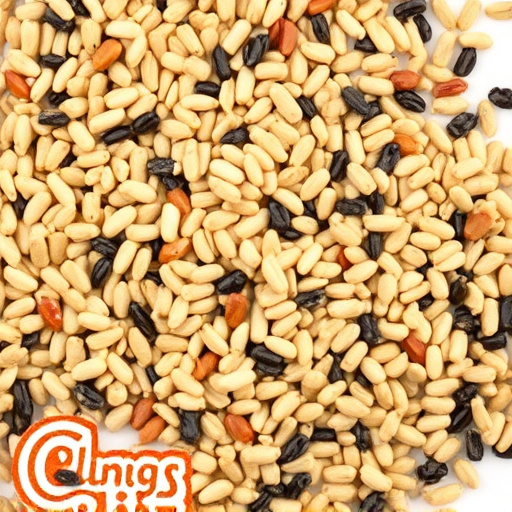 Bird seed mix for wheat-sensitive birds