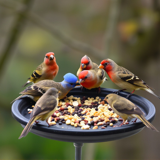 Attract and Feed Winter Birds: UK Guide to Food Needs
