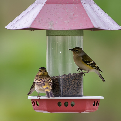 Weather Proof Bird Feeder Setup for Winter Survival