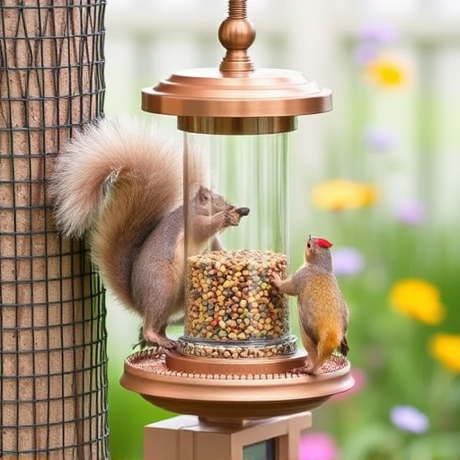 Squirrel-Proof Feeders: Protect Sunflower Hearts Naturally