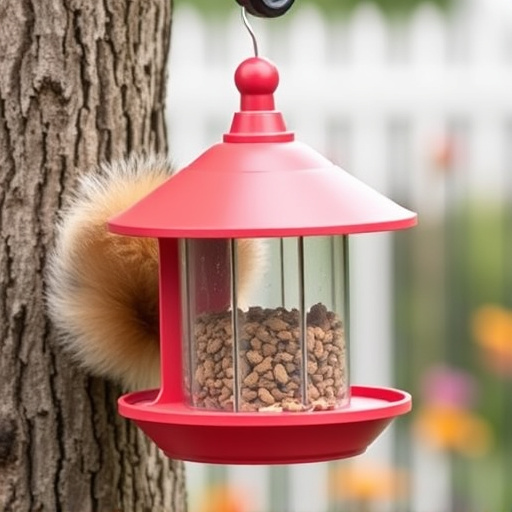 Budget-friendly squirrel-proof garden feeder
