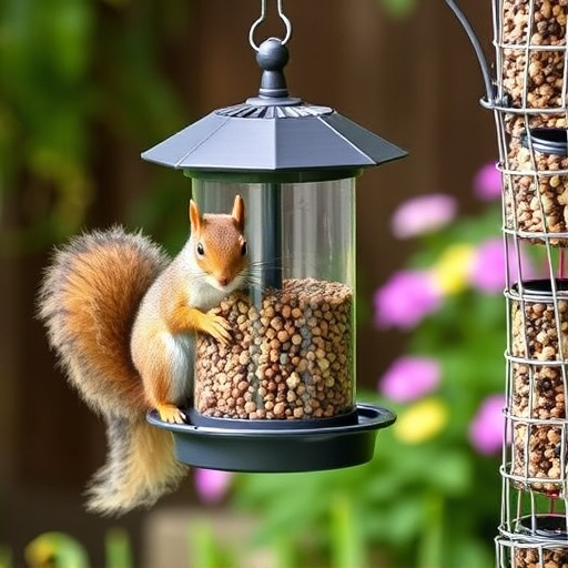 Budget-friendly squirrel-proof garden feeder