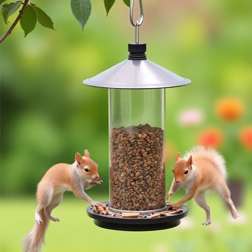 Budget-friendly squirrel-proof garden feeder
