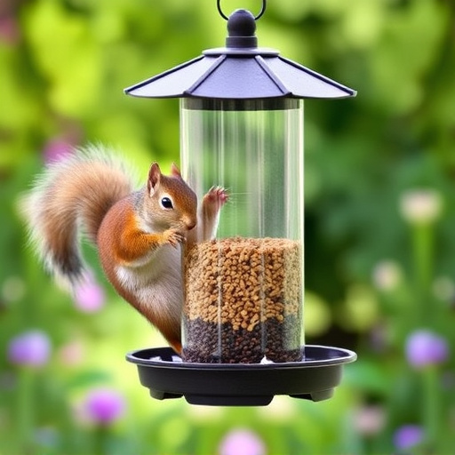 Budget-friendly squirrel-proof garden feeder