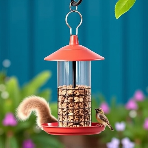 Budget-friendly squirrel-proof garden feeder