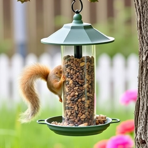 Budget-friendly squirrel-proof garden feeder