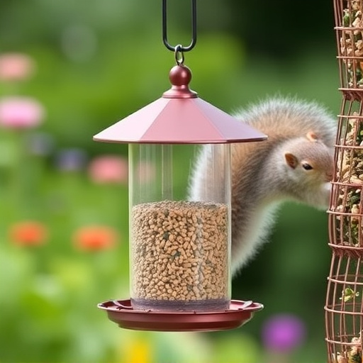 Budget-friendly squirrel-proof garden feeder