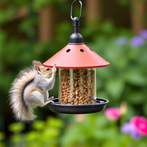 Budget-friendly squirrel-proof garden feeder
