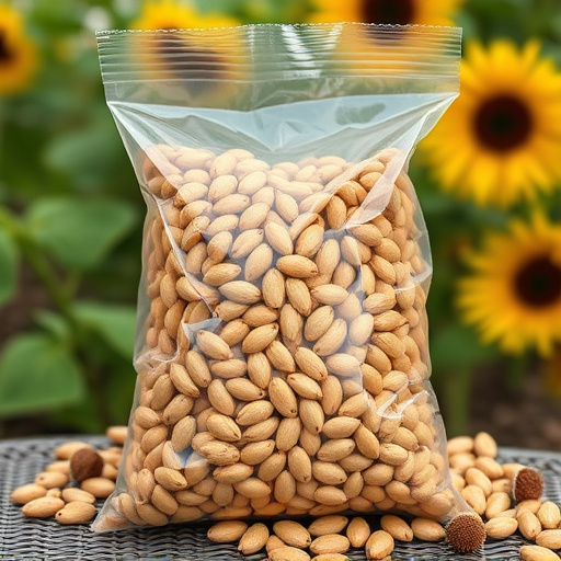 Bulk bag of sunflower hearts for feeding
