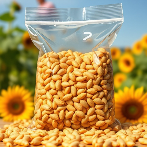 Bulk bag of sunflower hearts for feeding