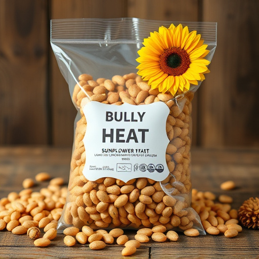 Bulk bag of sunflower hearts for feeding