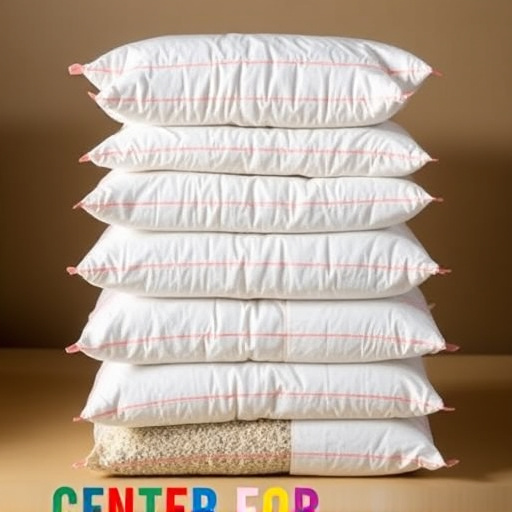 Bulk bird seed bags stacked neatly