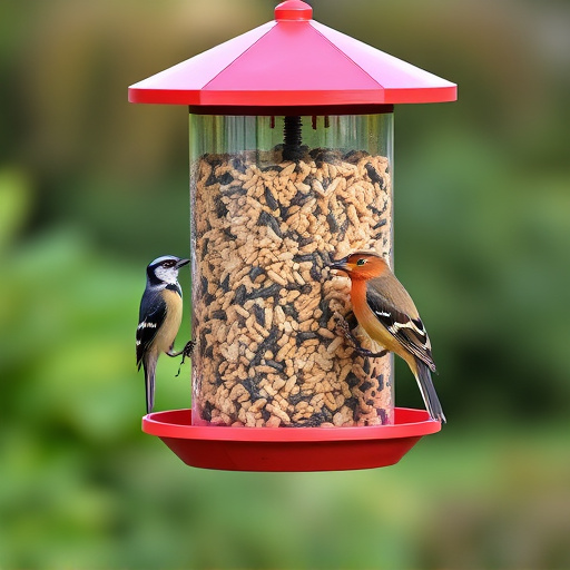 Bulk bird seed ready for feeders