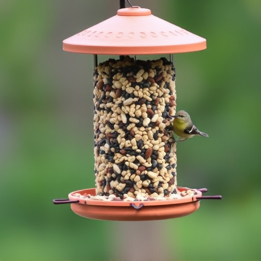 Bulk bird seed ready for feeders