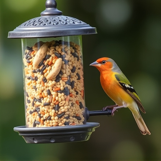Bulk bird seed ready for feeders