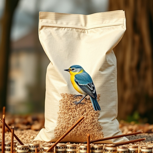 Bulk delivery bag of bird seed