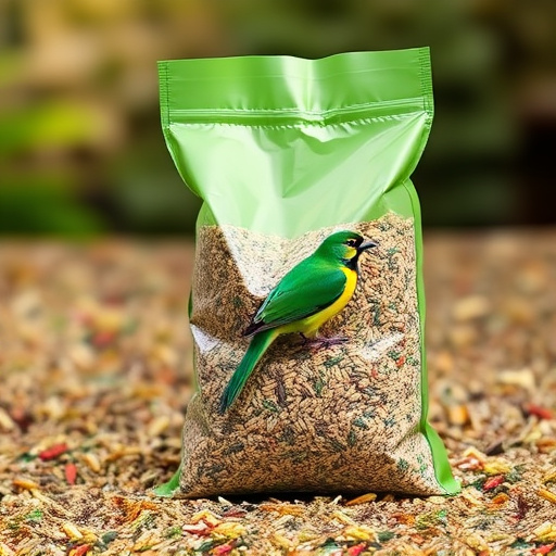 Bulk delivery bag of bird seed