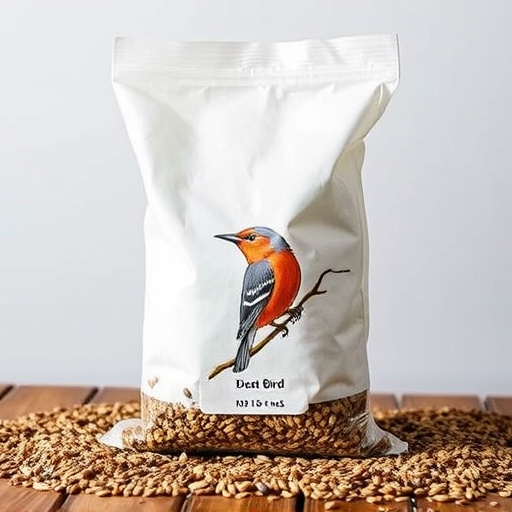 Bulk delivery bag of bird seed