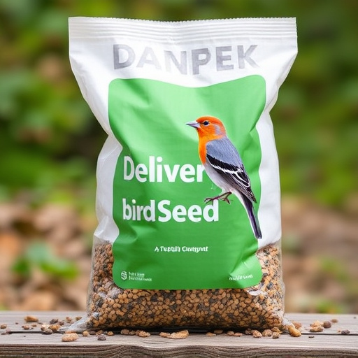 Bulk delivery bag of bird seed