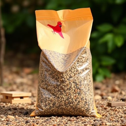 Bulk delivery bag of bird seed