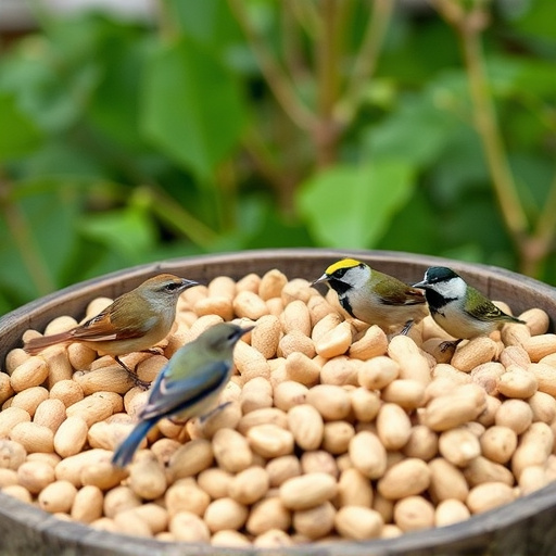 Bulk peanuts for wild garden birds