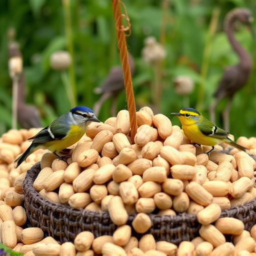 Bulk peanuts for wild garden birds