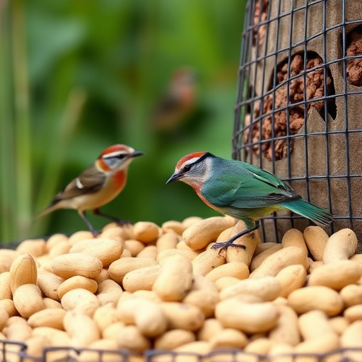 Bulk peanuts for wild garden birds