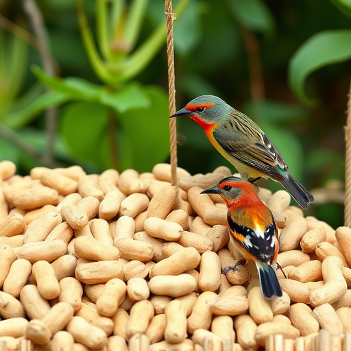 Bulk peanuts for wild garden birds