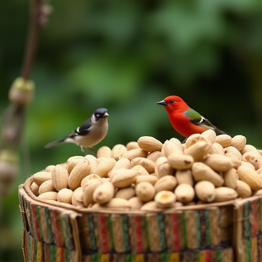 Bulk peanuts for wild garden birds