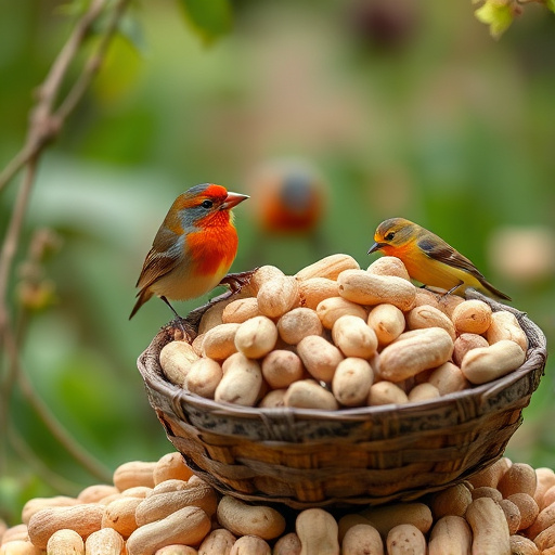 Bulk peanuts for wild garden birds